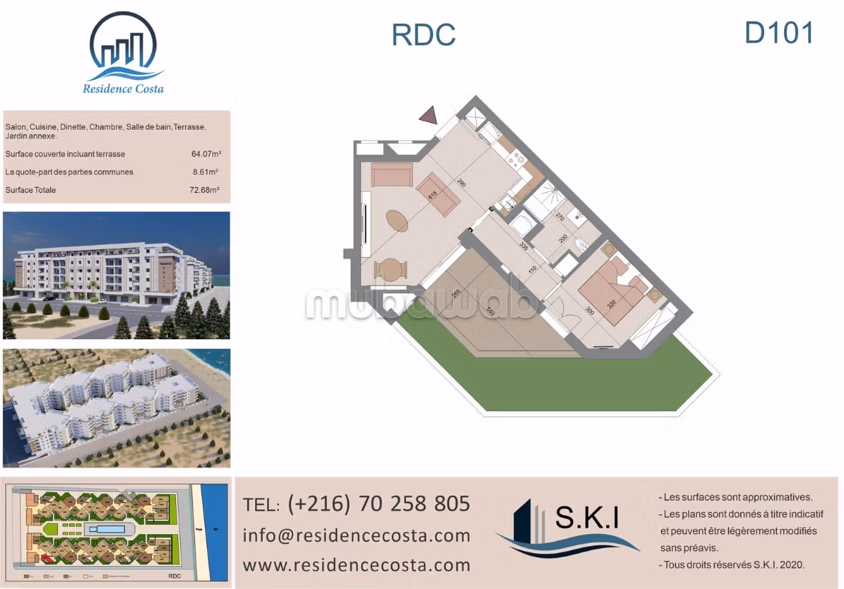 Fuga e comfort in riva al mare - S1 di 82,77 m²