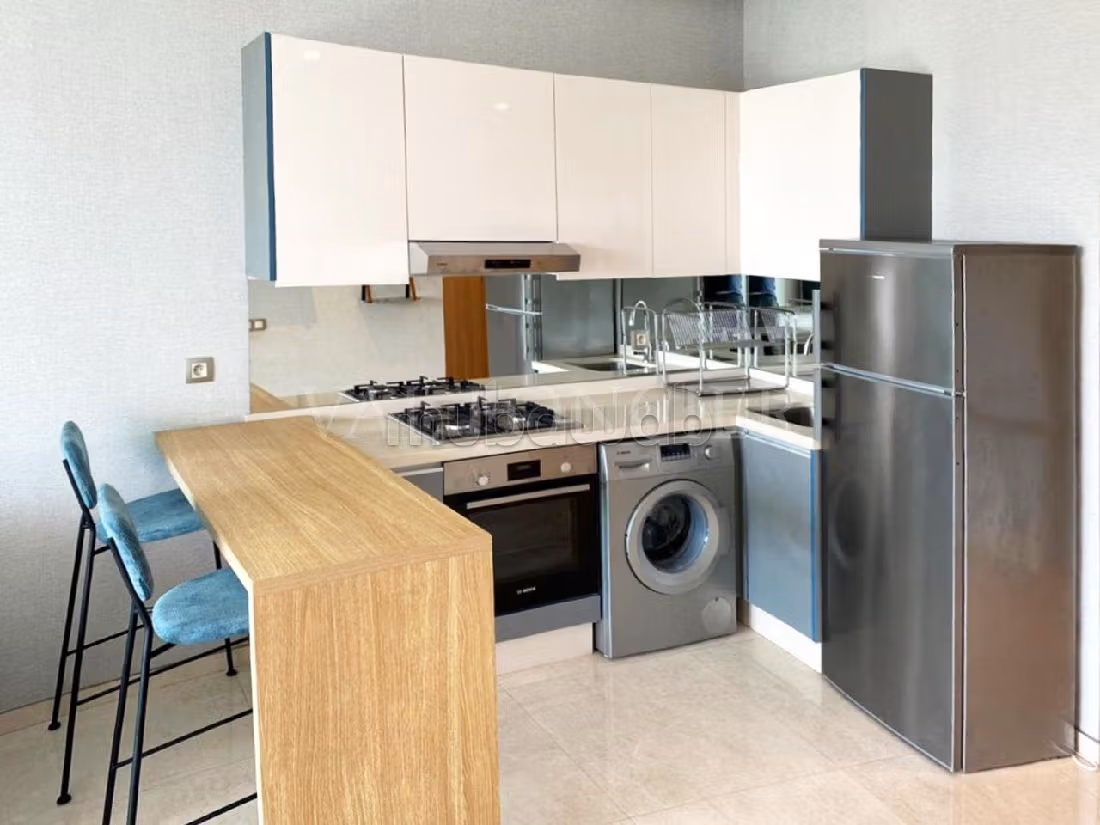 Flat for rent in Anfa. Area of 60 m². No Lift. 