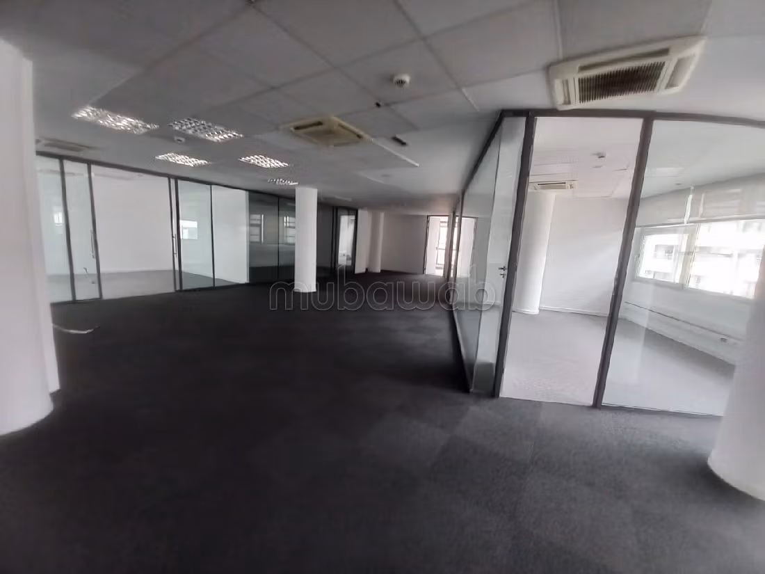 Oficinas en alquiler en Centre Ville. Dimensión 433 m². Servicio de conserjería, aire condicionado. 