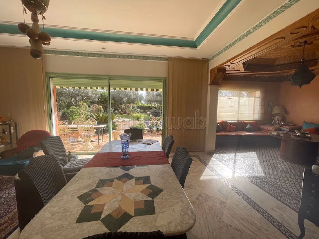 Benslimane royal golf vente villa piscine vue golf