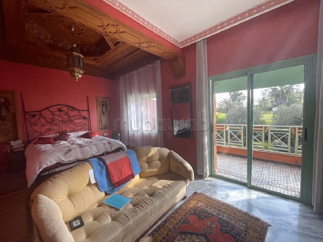 Benslimane royal golf vente villa piscine vue golf
