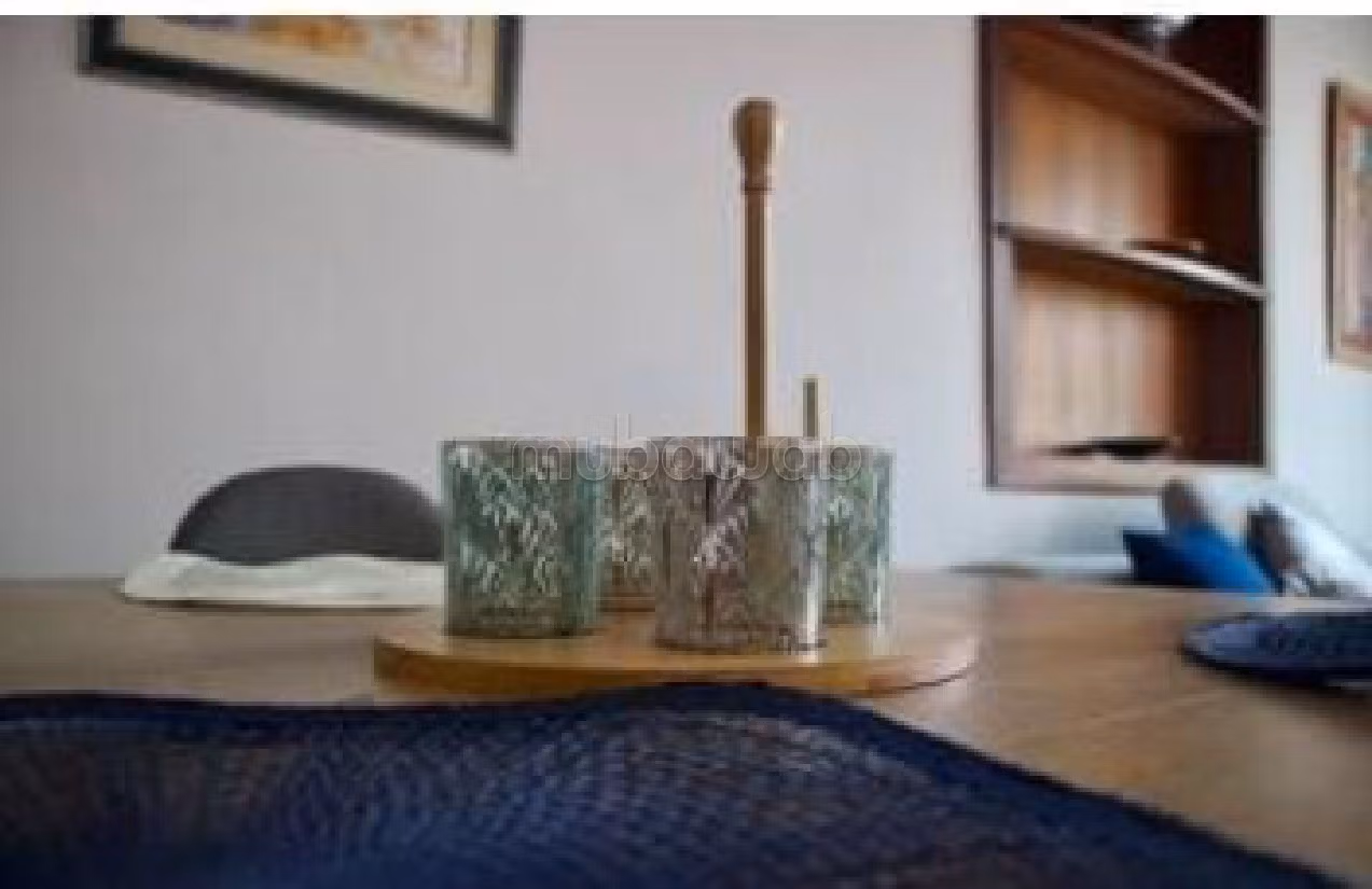 Furnished 6 fooor apartment for rent in hay riyad no vis à vis