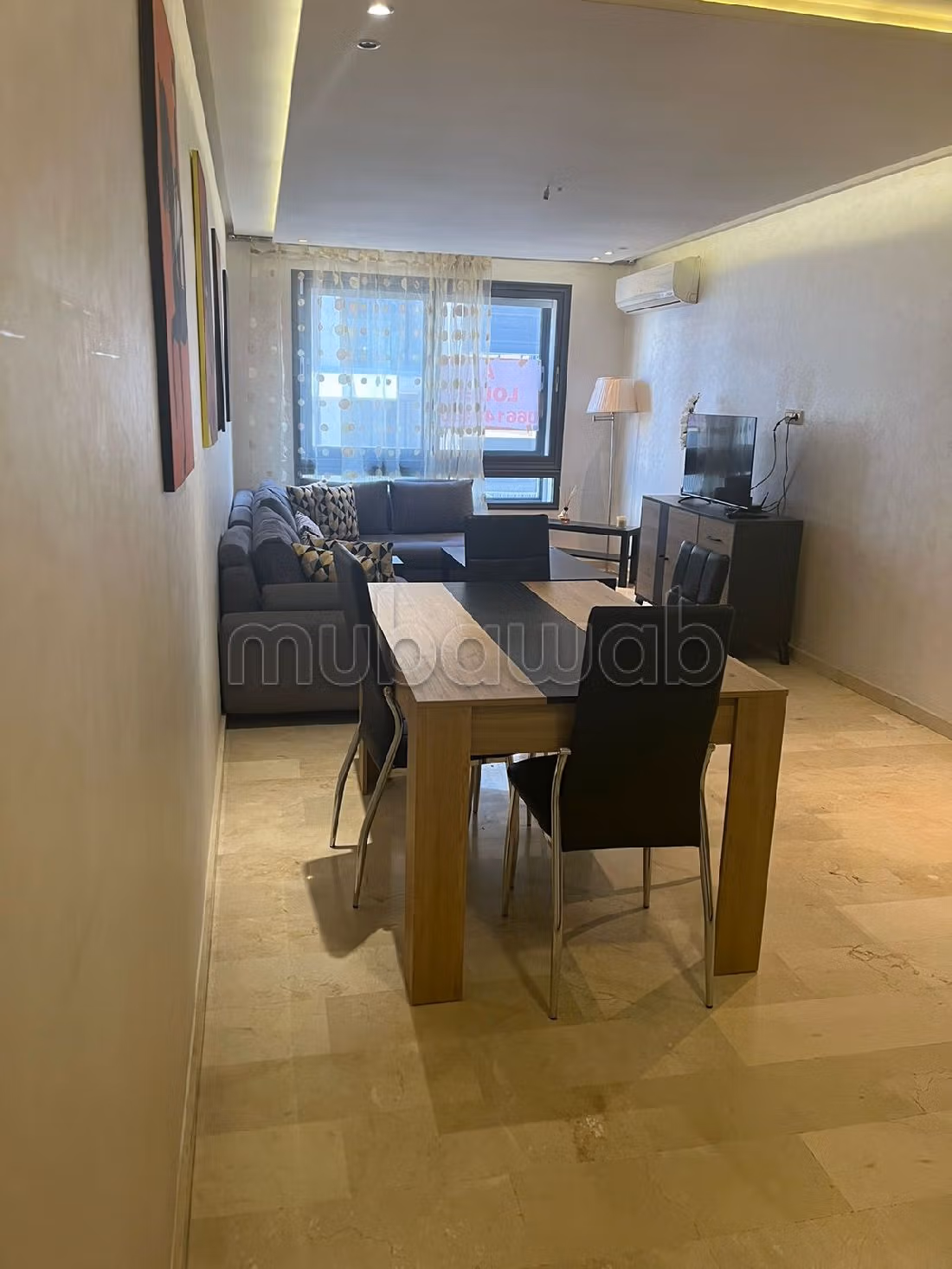 Affitto di un bellissimo appartamento a Les princesses. 1 bella camera da letto. Con garage e ascensore. 