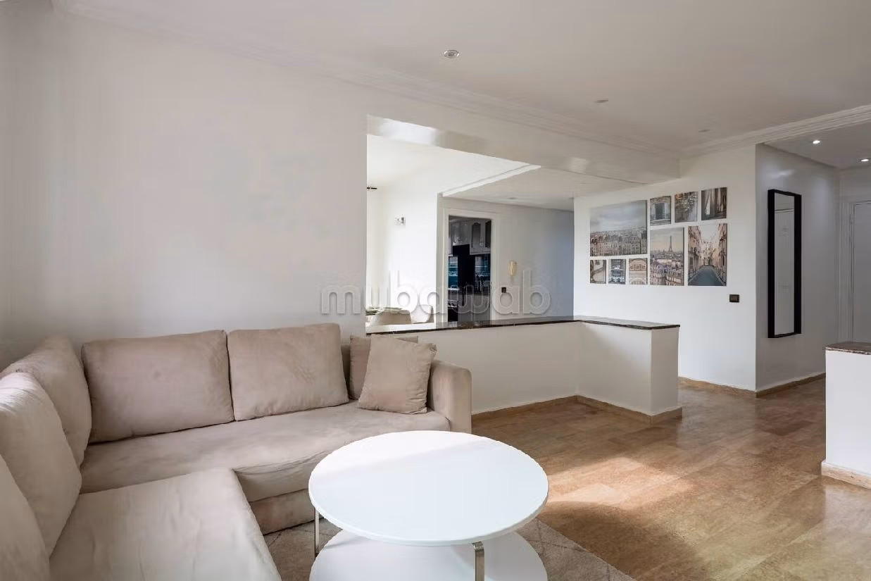 فيلات و منازل فاخرة للكراء ب حي المحيط. المساحة الكلية 85 م². الزجاج المزدوج والتدفئة المركزية