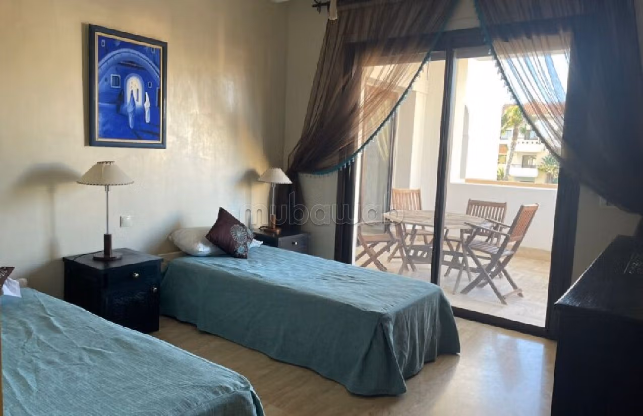 Appartement a louer avec terrasse a tanger situation plage