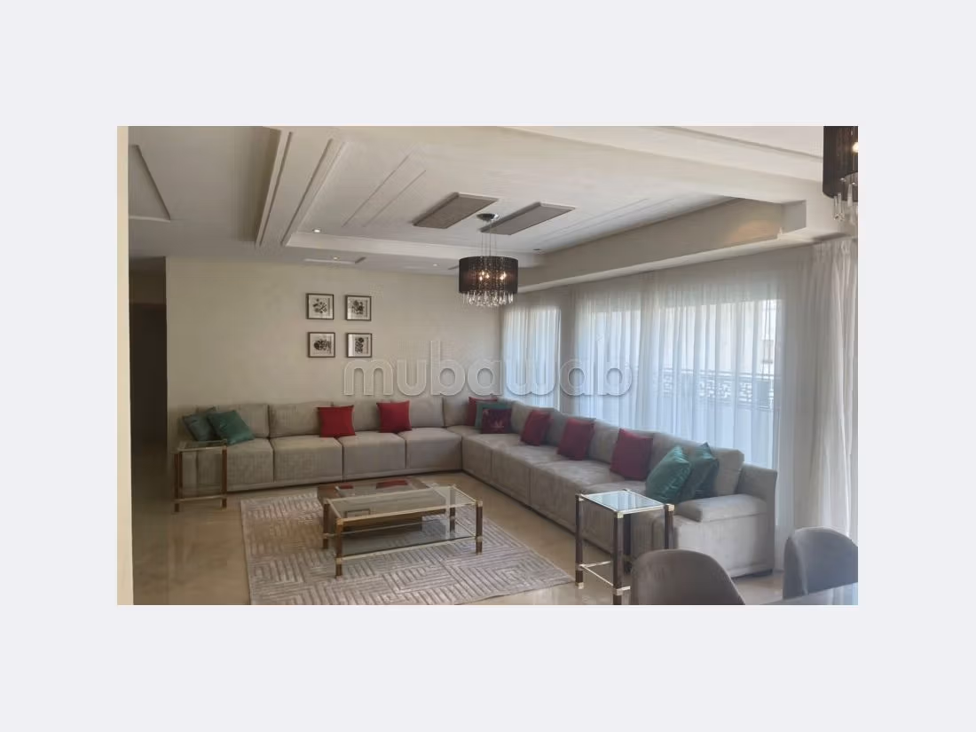 Appartement avec terrasse a louer a tanger centre ville