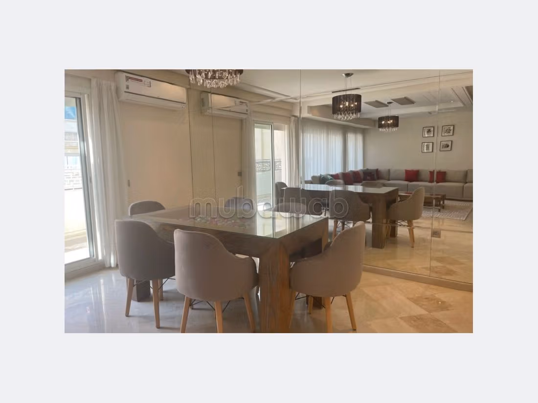 Appartement avec terrasse a louer a tanger centre ville