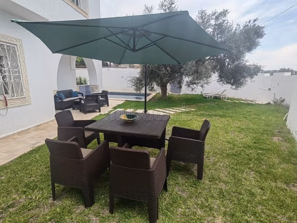 Villa en s3 prochede l'hôtel El Fell Hammamet nord