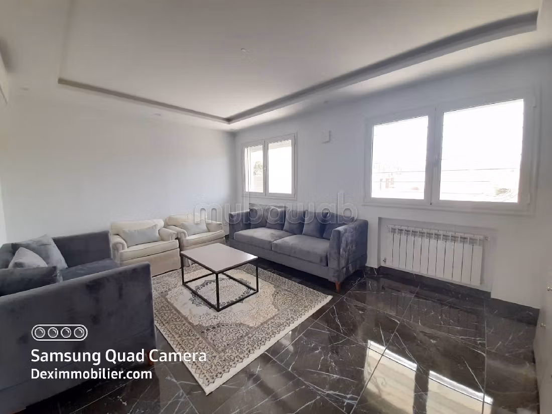 Luxury villas & houses for rent in Hammamet Sud. 6 large rooms. Cellar, Large terrace. 