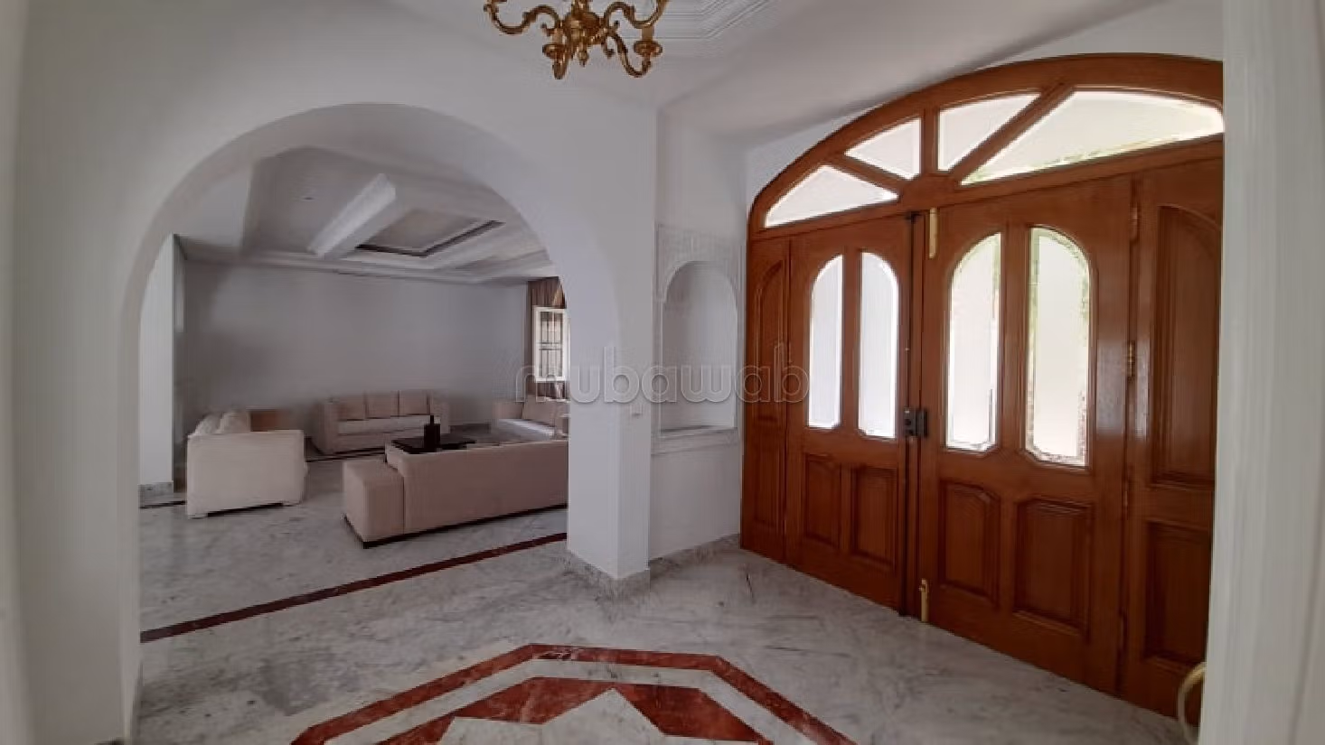 Luxury villas & houses for rent in Yasmine Hammamet. Large area 500 m². Double glazing, Robust door
