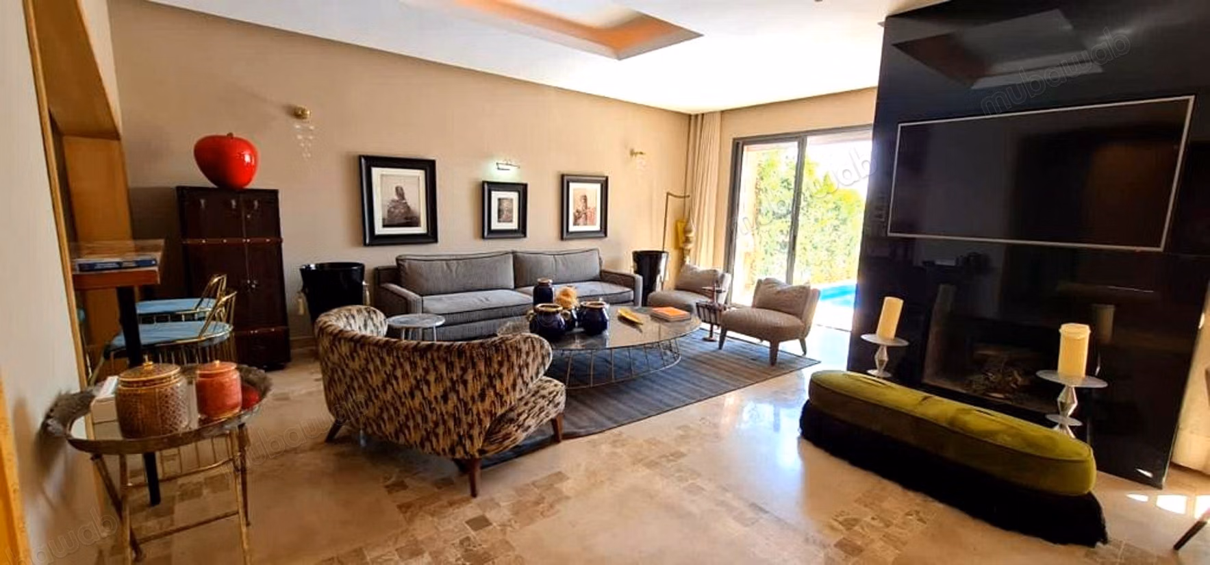 Golf zwembad villa