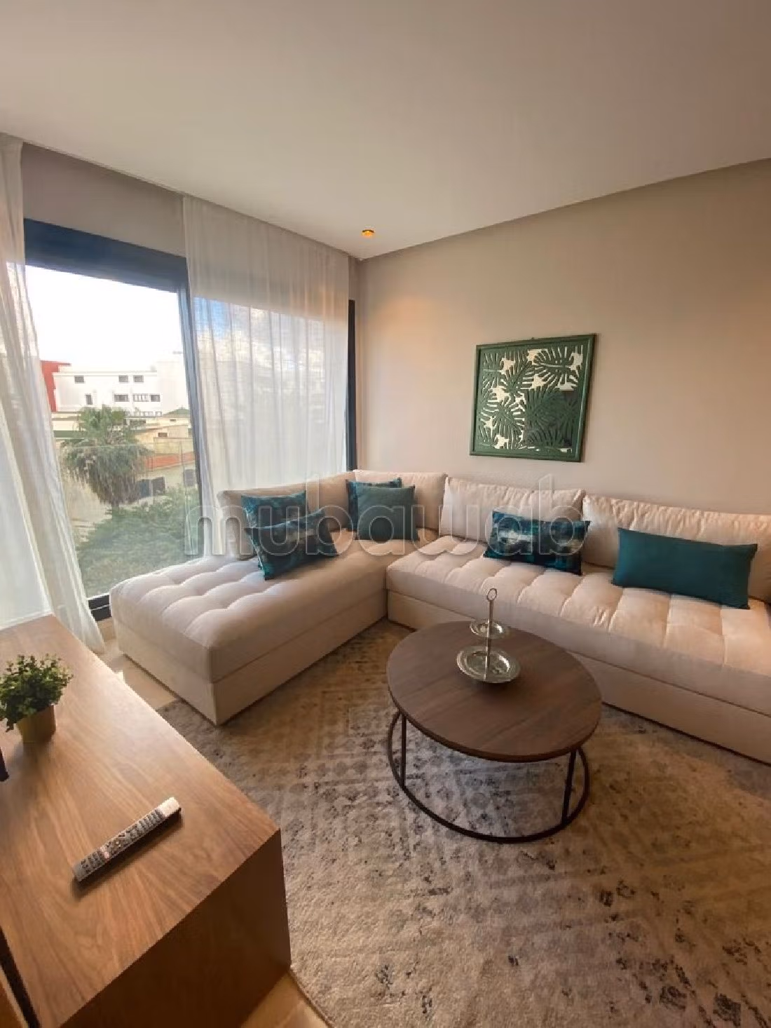 شقة للكراء بالوازيس. المساحة الكلية 60 م². مفروشة. 