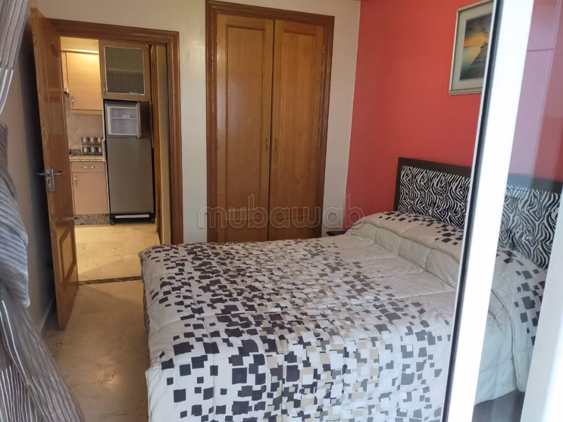 Appartementen huren in Benjdia. 1 Slaapkamer. Gemeubileerd. 