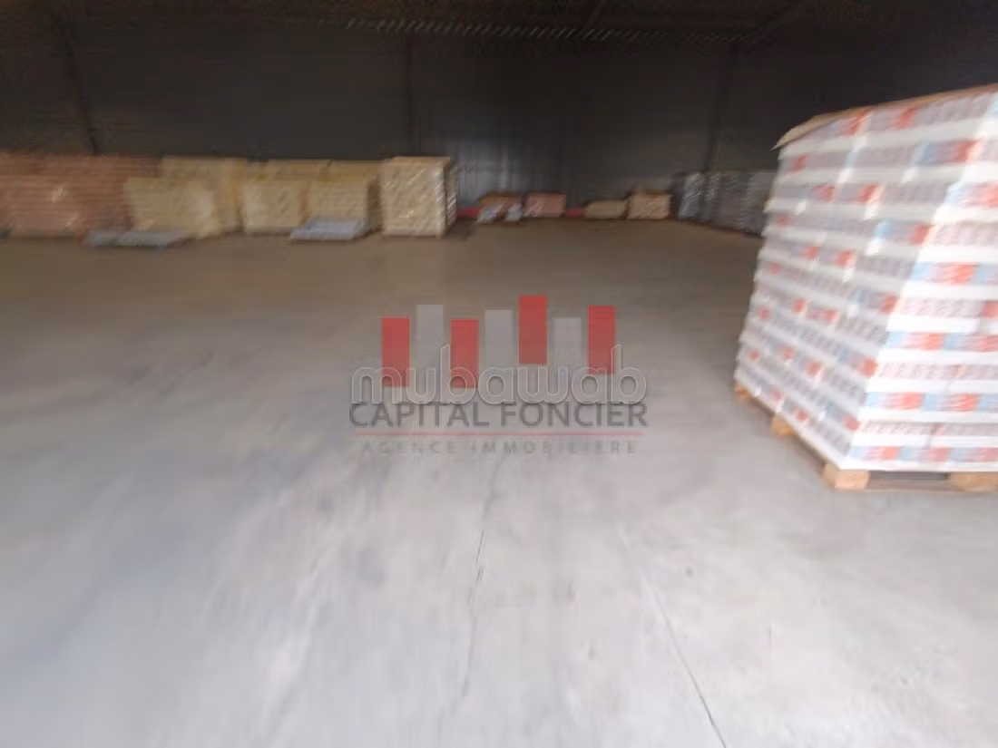 Parc logistique à la location de 2200m2 de surface Ain sbaa / Bernoussi