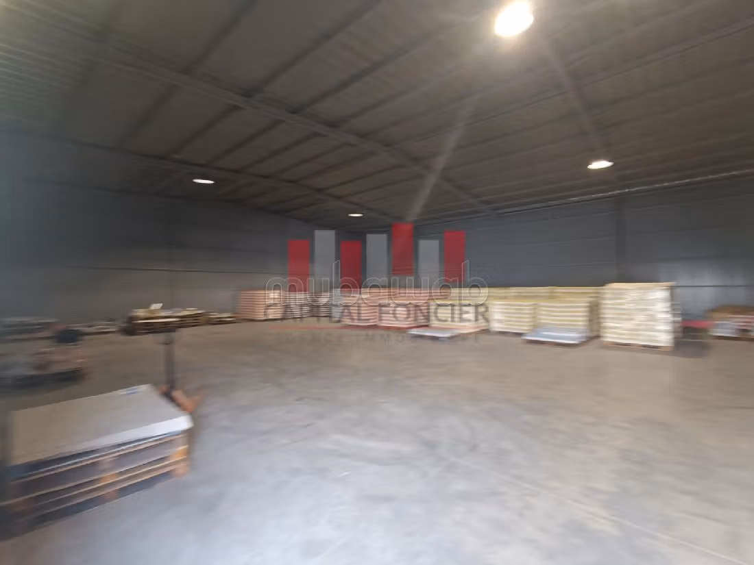 Parc logistique à la location de 2200m2 de surface Ain sbaa / Bernoussi