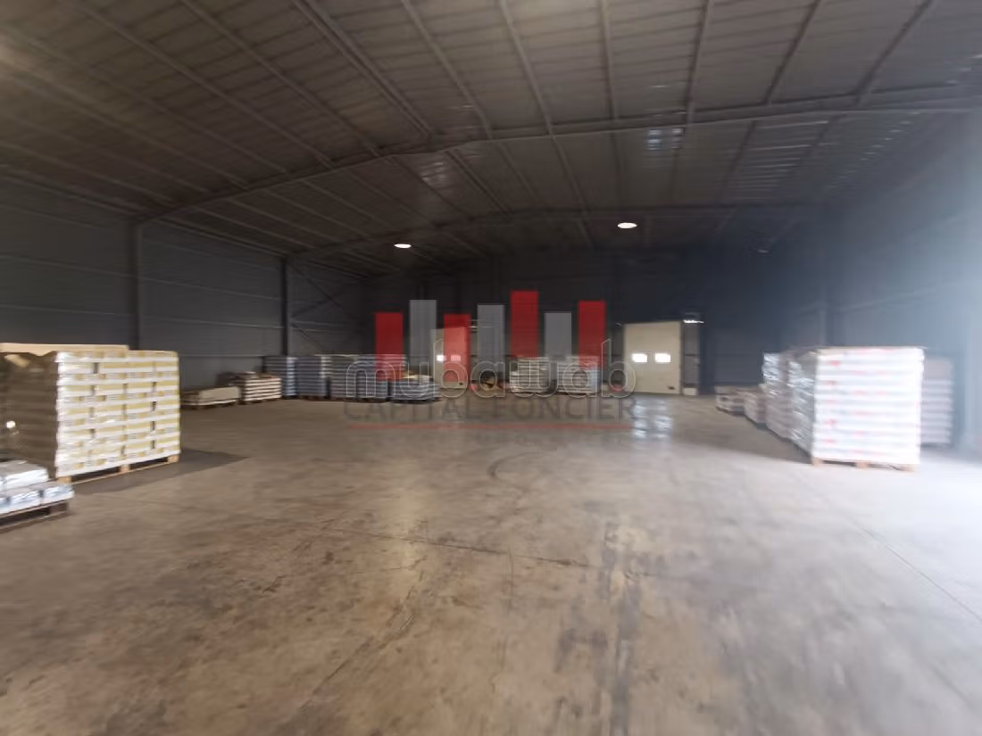 Parc logistique à la location de 2200m2 de surface Ain sbaa / Bernoussi
