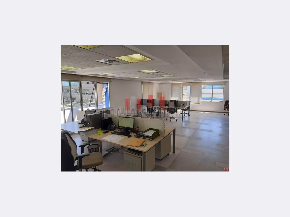 Plateau de bureau premium aménagé de 840 m2 a la colline sidi maarouf a la location