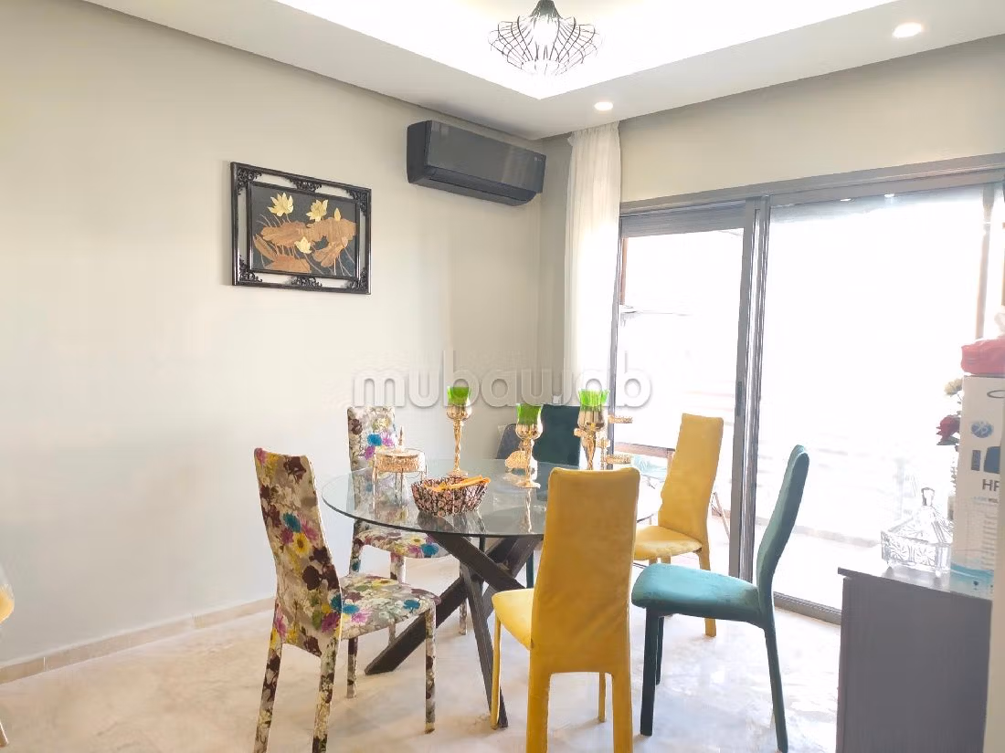 Furnished apartment 80m² Bouskoura 7500 Dh