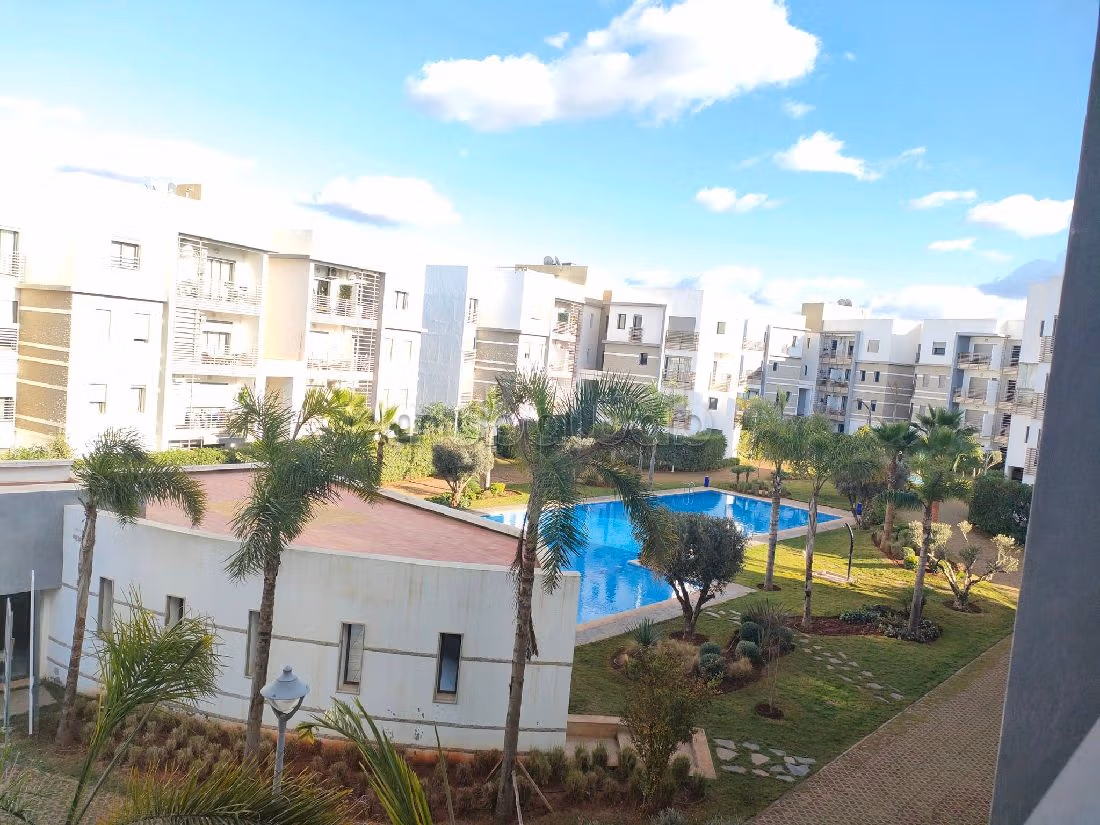 Furnished apartment 80m² Bouskoura 7500 Dh
