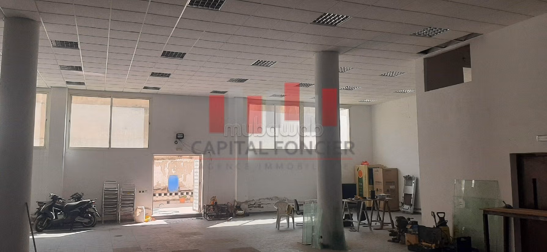 Exclusivité Unité industrielle de 2440 m2 de surface exploitable a la location dans la zone industrielle de bouskoura oulad saleh