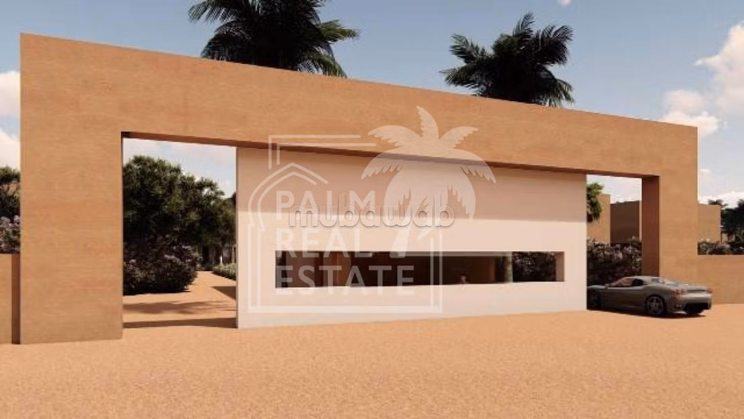 Villa isolée moderne grand luxe sur la route damzmiz