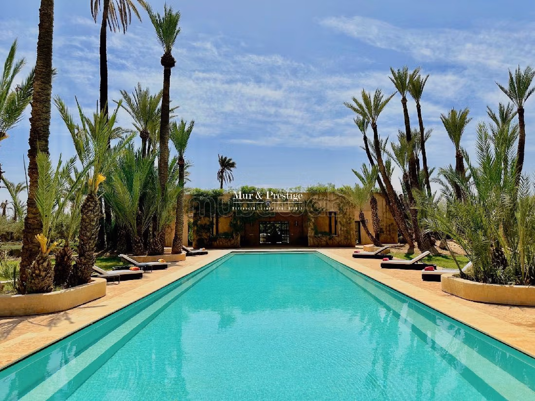 Propriété de Prestige sur 3 Hectares à Vendre à Marrakech 