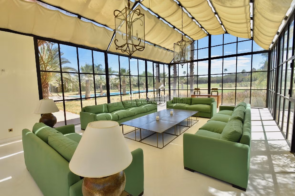 Palais de 1 hectare à vendre sur Golf à Marrakech