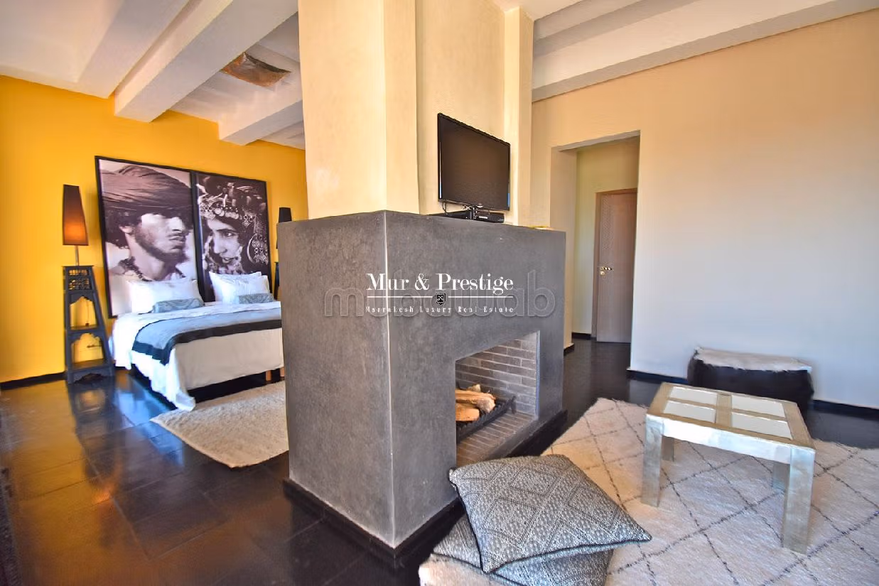 Vendita villa di lusso a Route de l'Ourika. 10 camere da letto. Camino e piscina