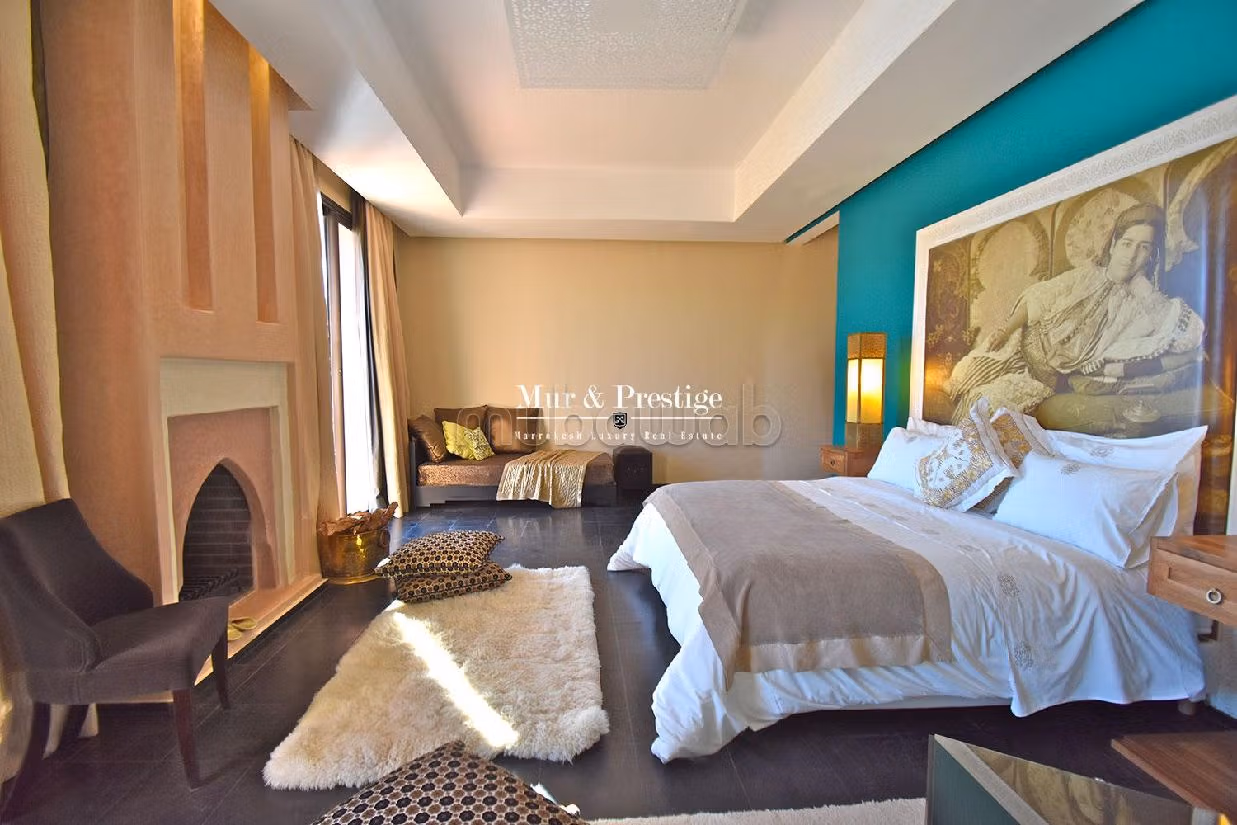 Vendita villa di lusso a Route de l'Ourika. 10 camere da letto. Camino e piscina