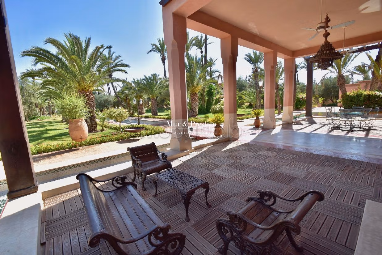 Agence Immobilière Marrakech Palais à la vente à la Palmeraie de Marrakech