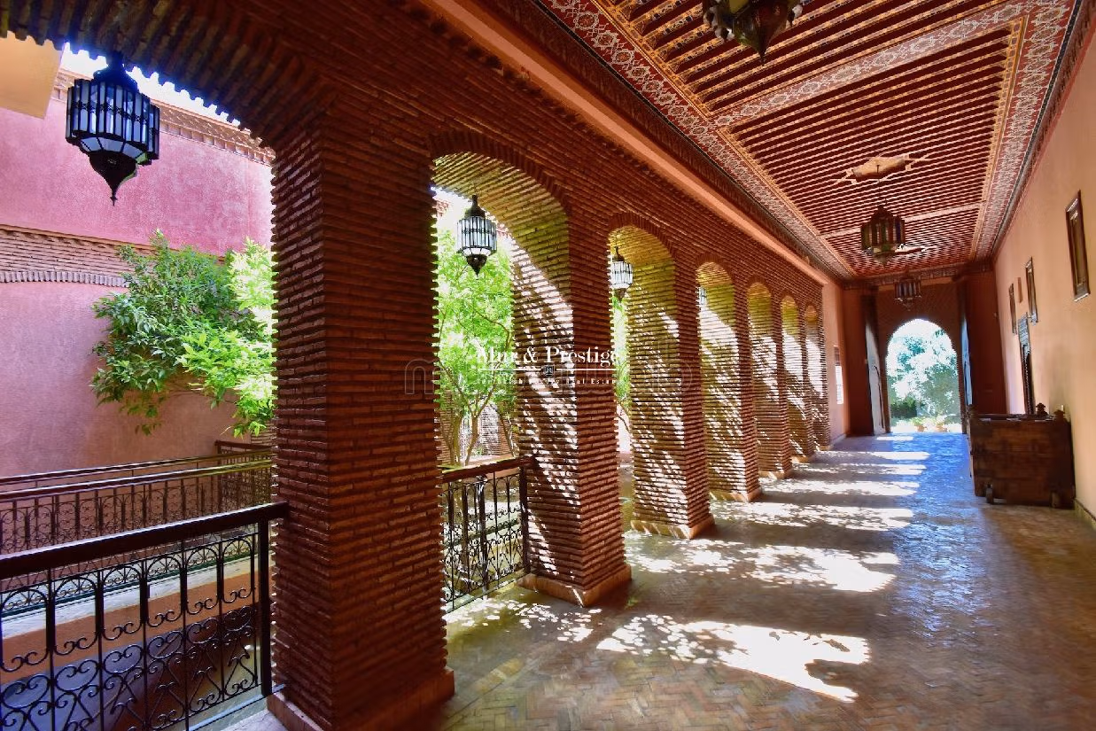 Agence Immobilière Marrakech Palais à la vente à la Palmeraie de Marrakech