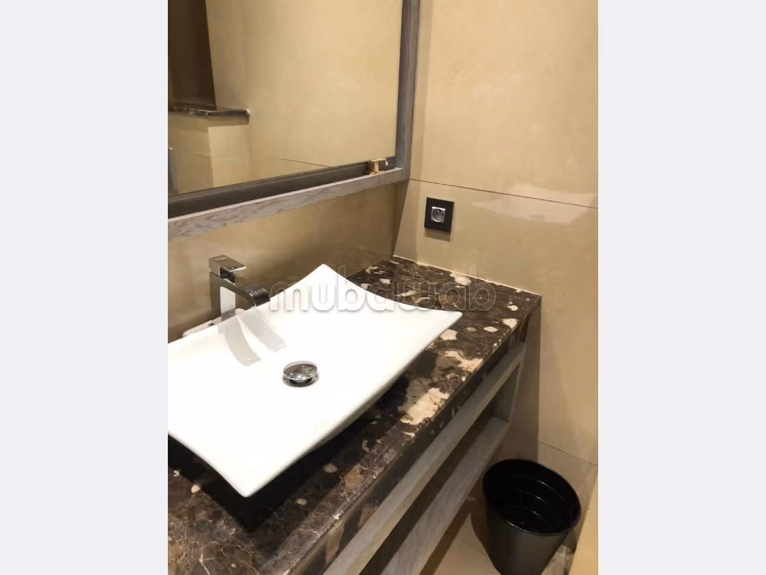 Apartment for rent in Casablanca Finance City. Large area 58 m². Well furnished. 