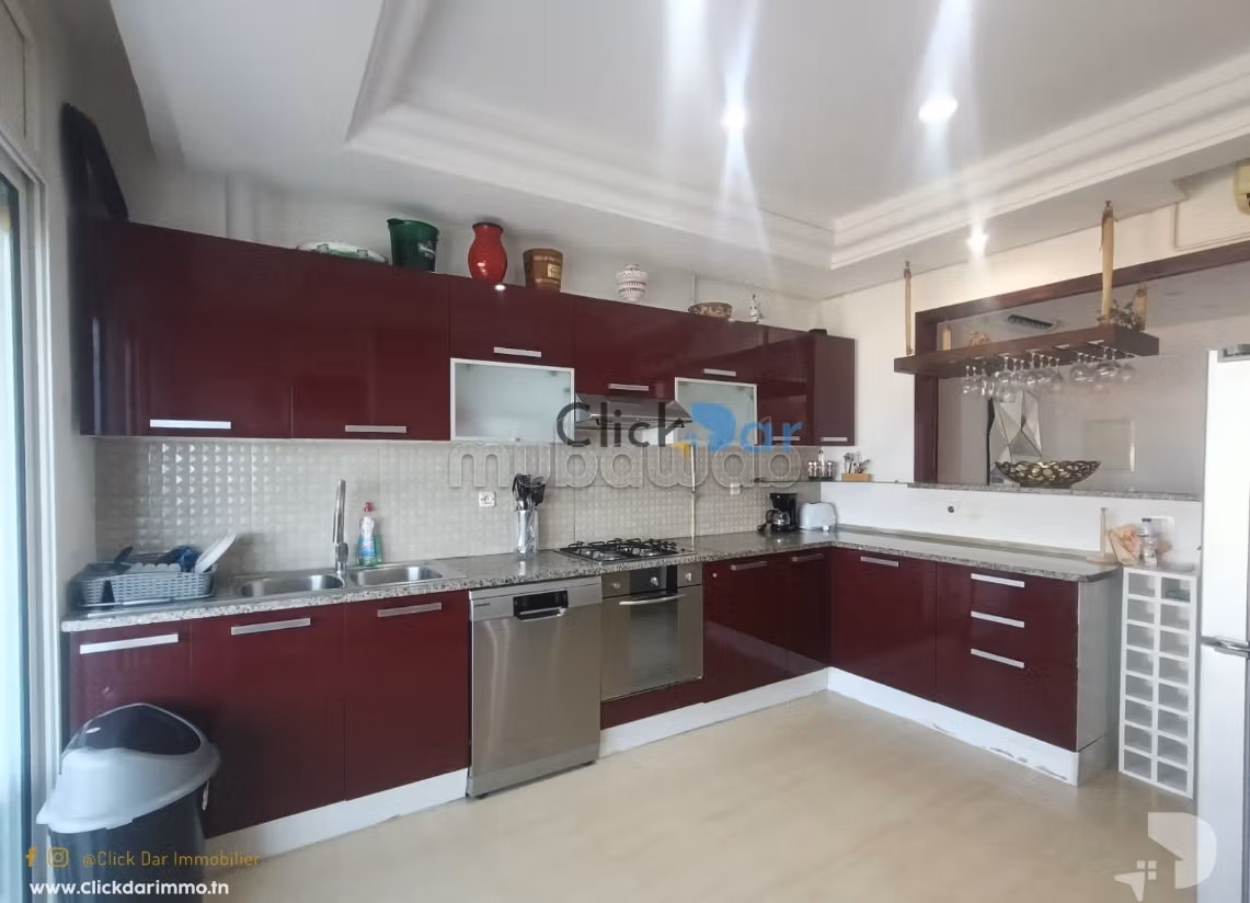 Appartement S1 vue de mer et pied dans l'eau Hammamet