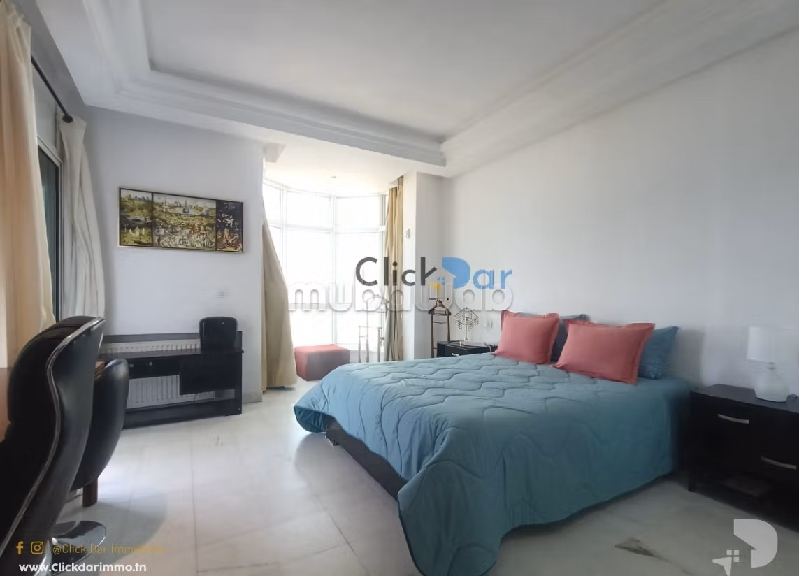 Appartement S1 vue de mer et pied dans l'eau Hammamet