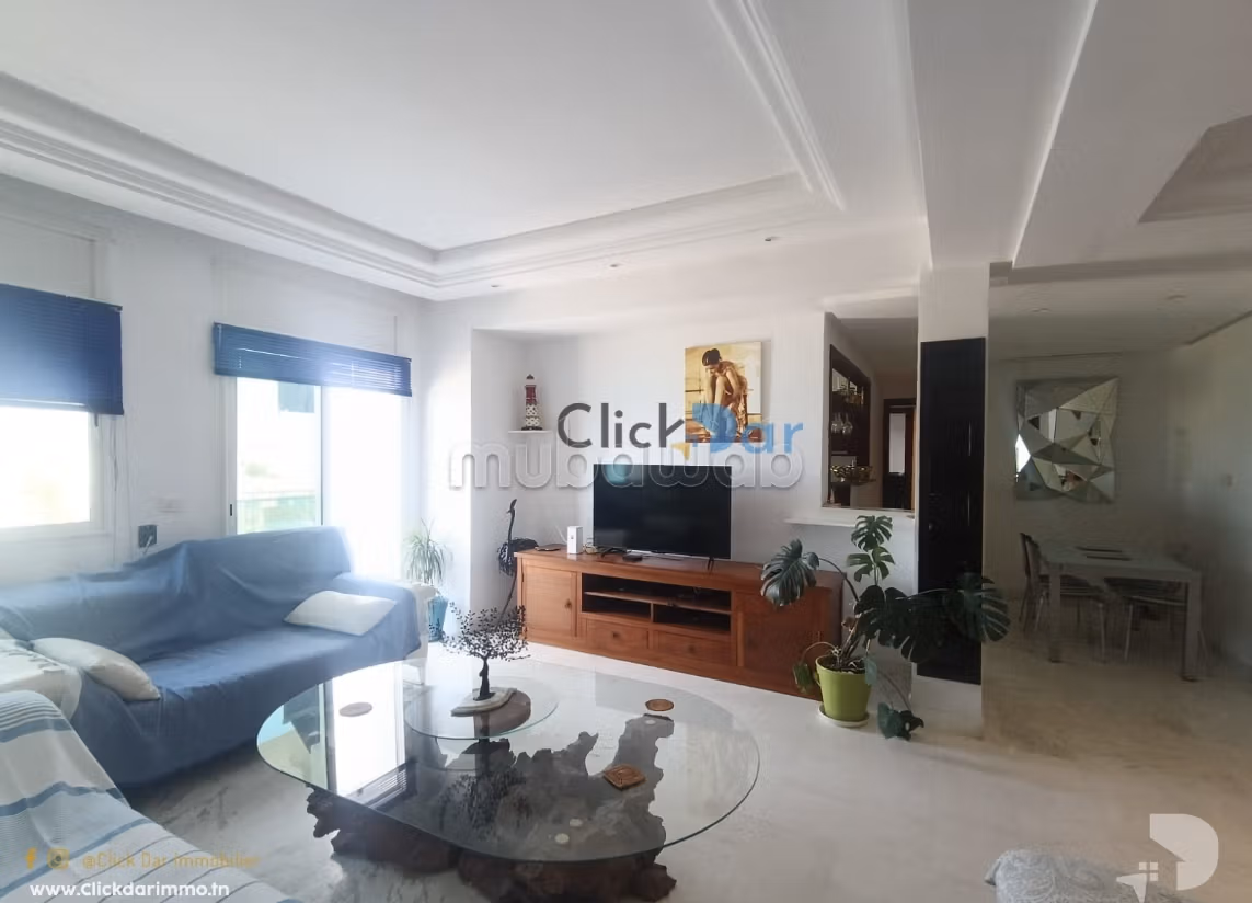 Appartement S1 vue de mer et pied dans l'eau Hammamet