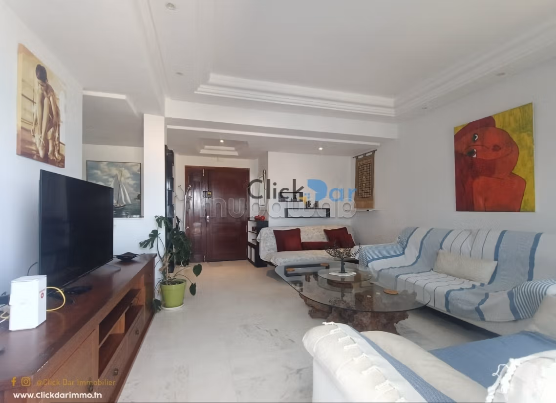 Appartement S1 vue de mer et pied dans l'eau Hammamet