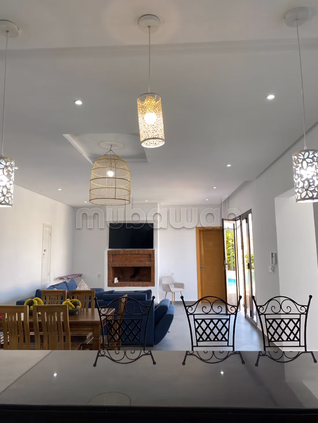 Location saisonnière villa de luxe à Essaouira El Jadida. 2 pièces. Places de parking et terrasse