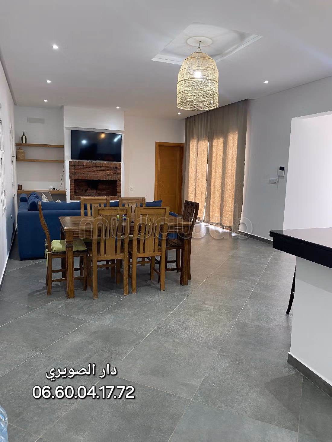 Location saisonnière villa de luxe à Essaouira El Jadida. 2 pièces. Places de parking et terrasse