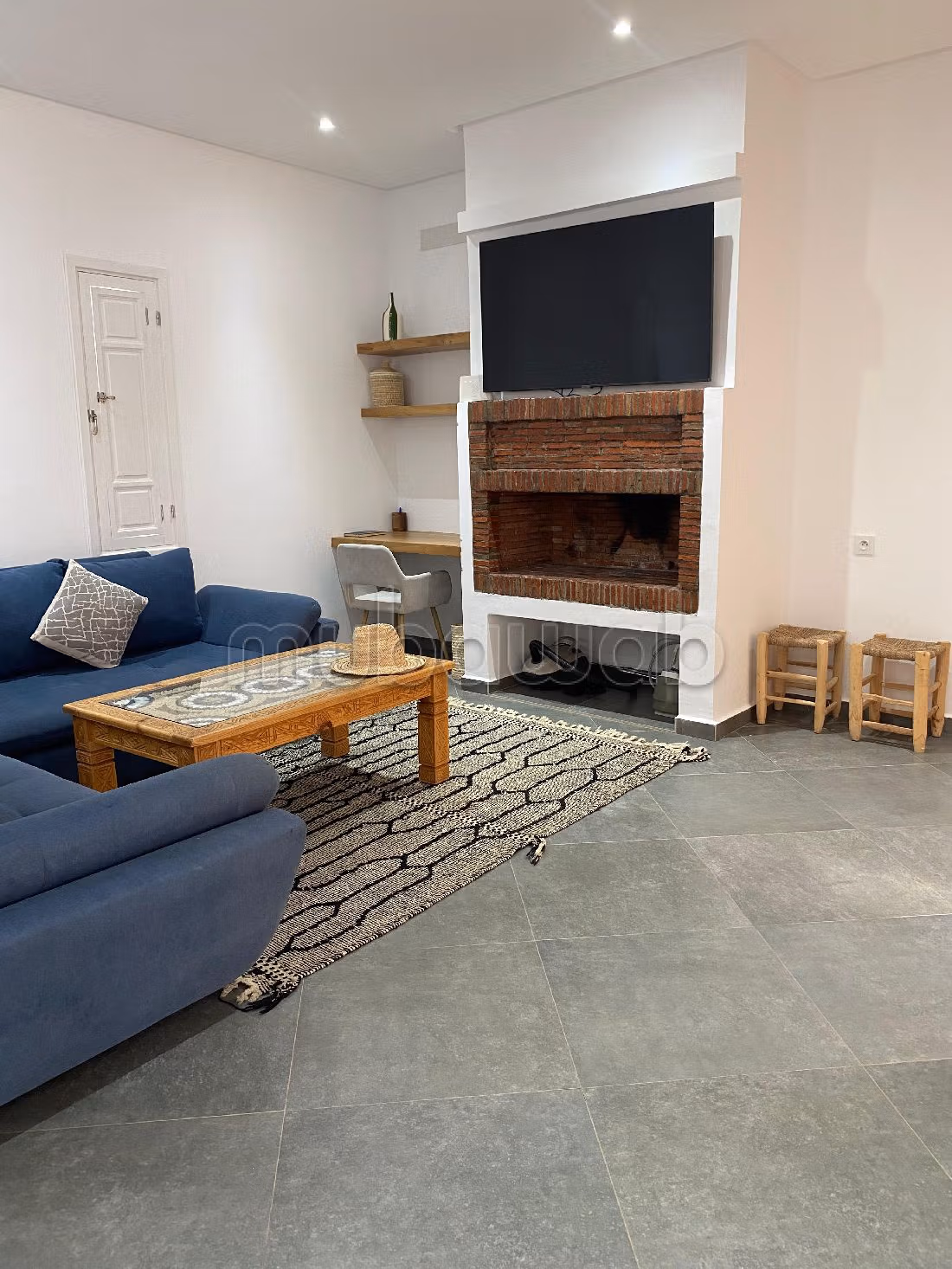 Location saisonnière villa de luxe à Essaouira El Jadida. 2 pièces. Places de parking et terrasse