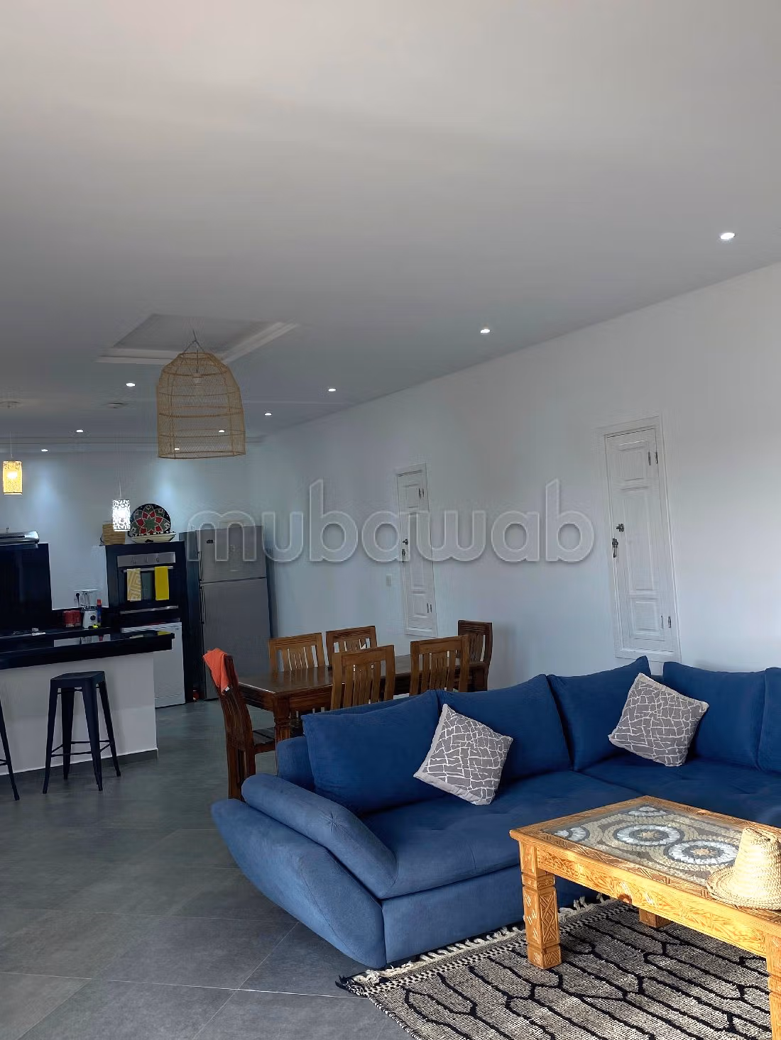 Location saisonnière villa de luxe à Essaouira El Jadida. 2 pièces. Places de parking et terrasse