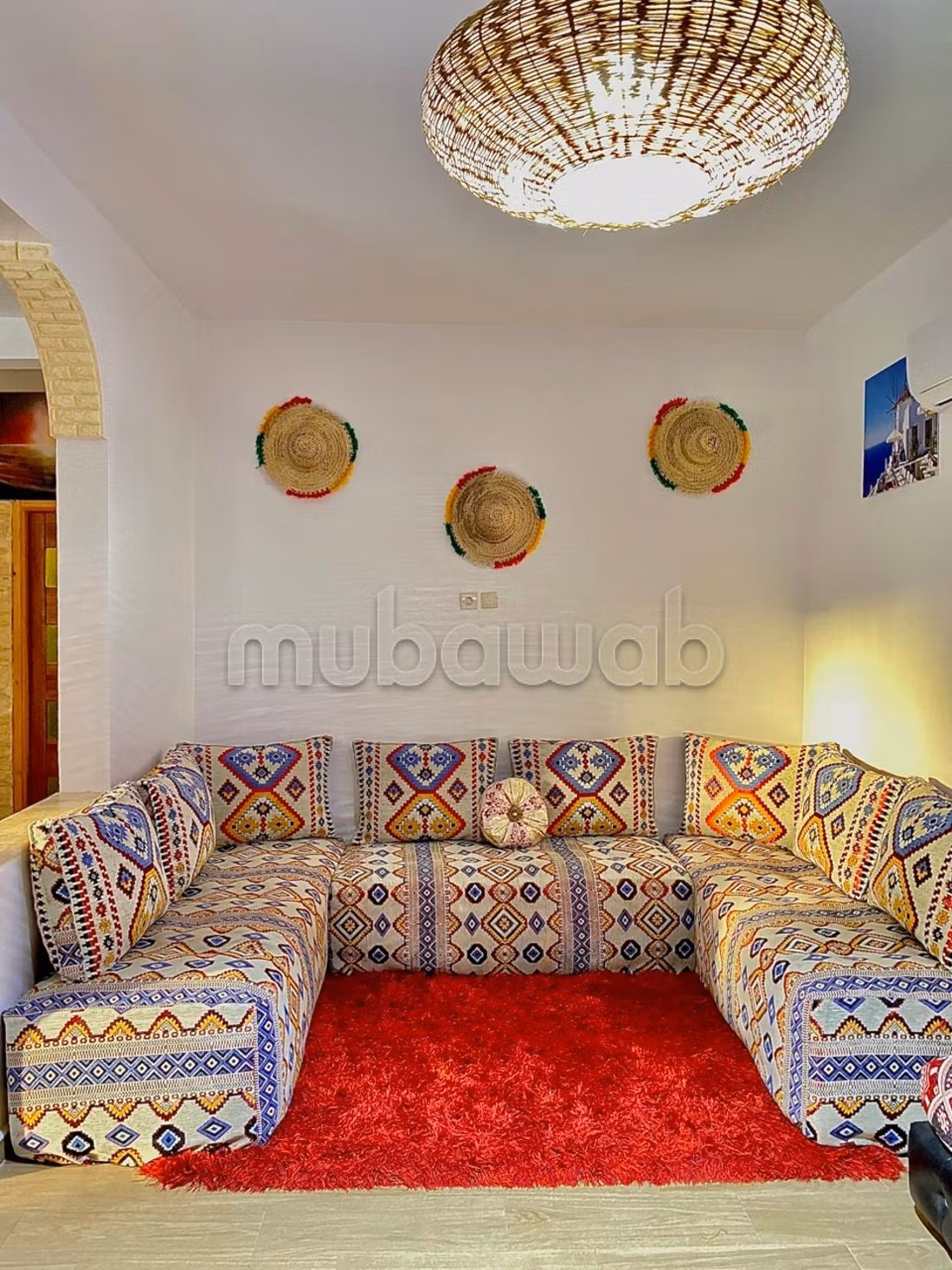 Location saisonnière villa de luxe à Essaouira El Jadida. 2 pièces. Places de parking et terrasse