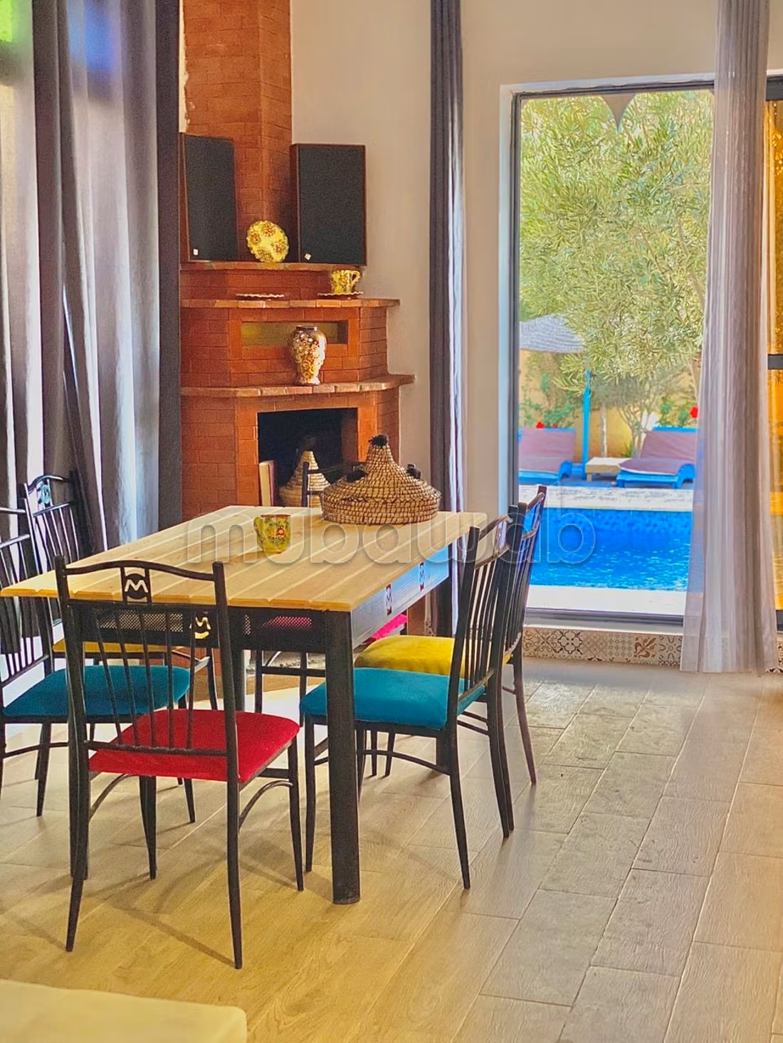 Location saisonnière villa de luxe à Essaouira El Jadida. 2 pièces. Places de parking et terrasse