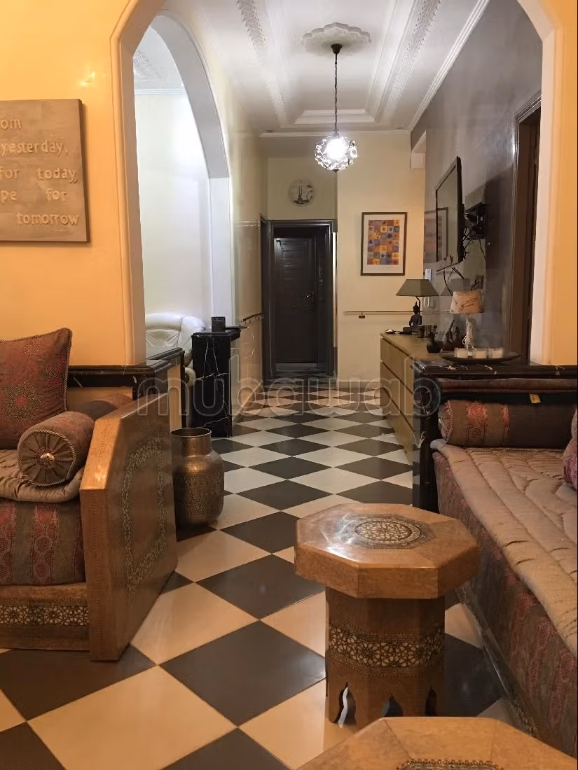 Beautiful apartment for sale in Marjane. 7 large living areas. Well decorated