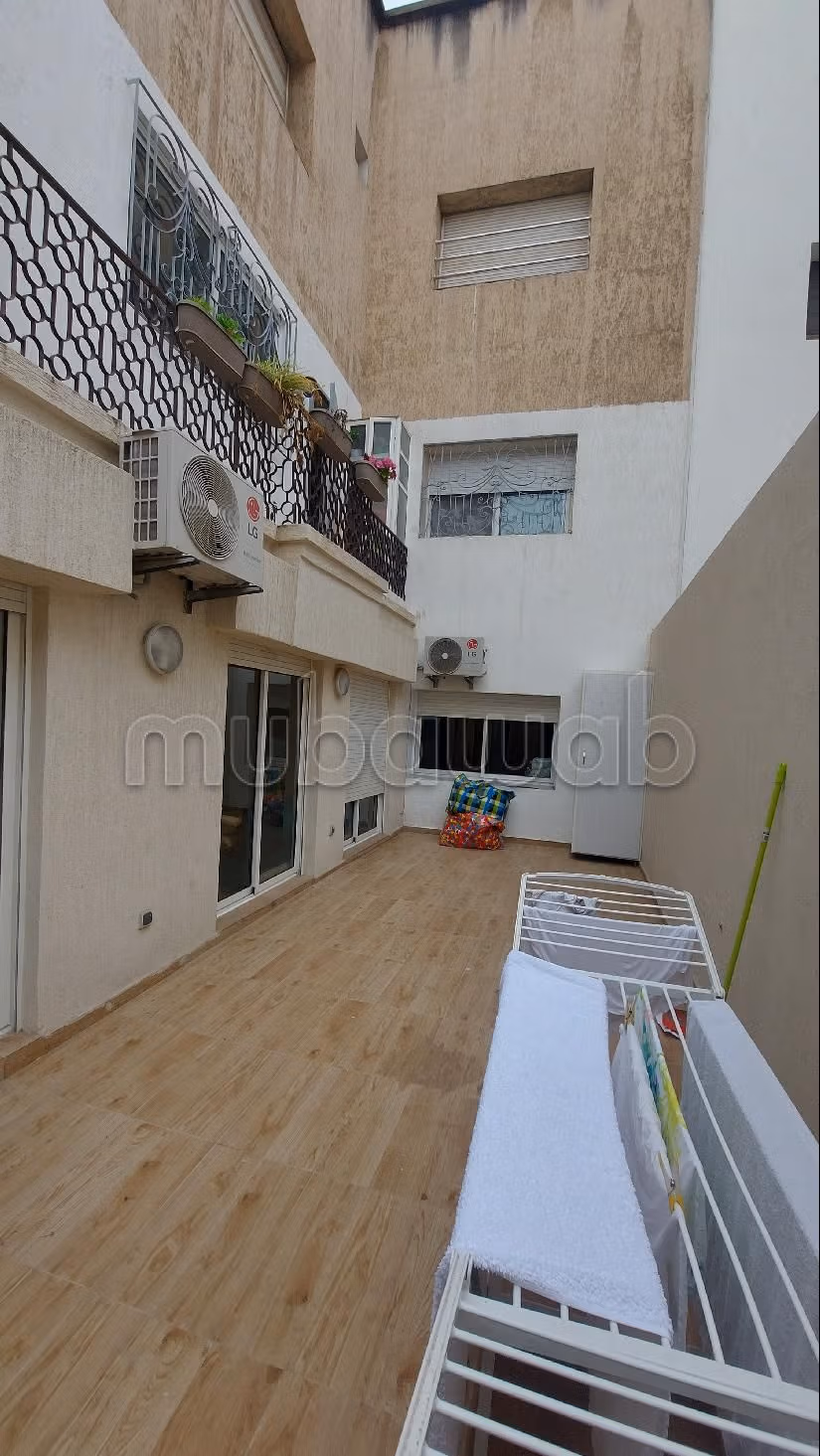 Apt 180 m² 3 chambres terrasse plein ouest