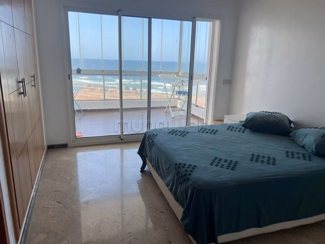 Dar bouazza–appartement meublé front mer 2 ch