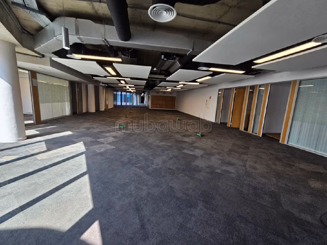 عقارت تجارية للكراء بعين الذياب. المساحة الإجمالية 900 م². مصعد وشرفة. 