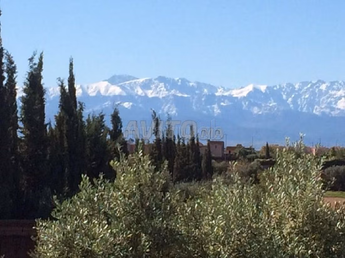 Km 4,13000 m2 en sd1 avec villa beldi de 330 m2 picine