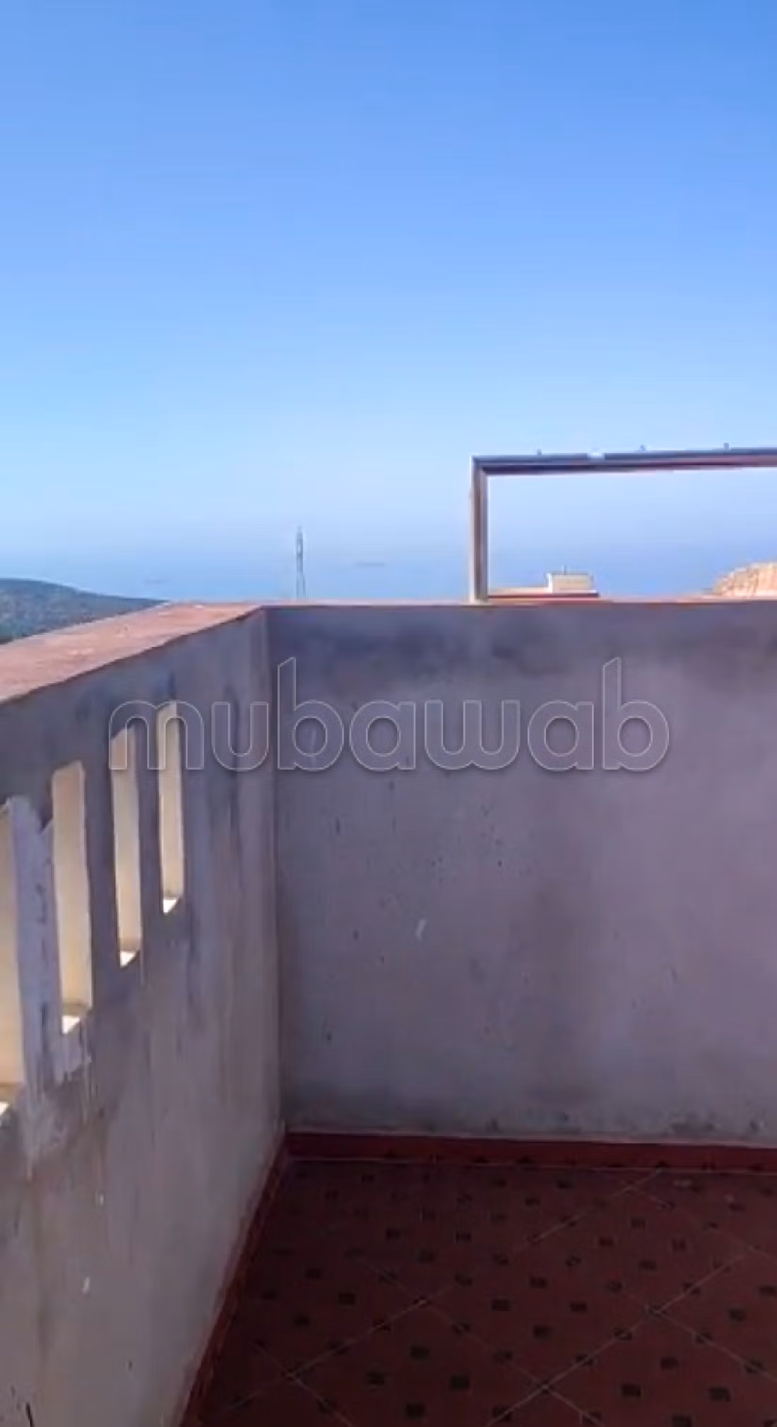 منزل للبيع ب تدرت أنزا. 6 قطع مريحة. إطلالة على البحر وباب آمن ومتين