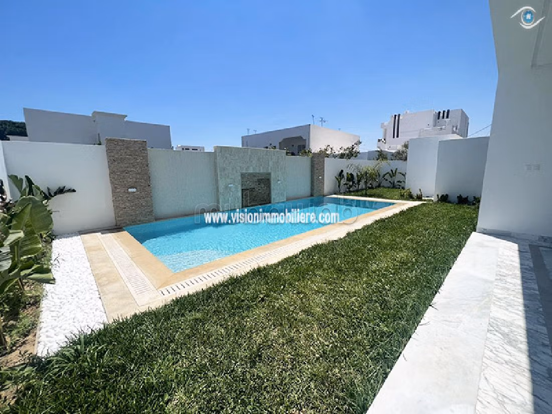 Vente villa Ancolie S4 Hammamet centre