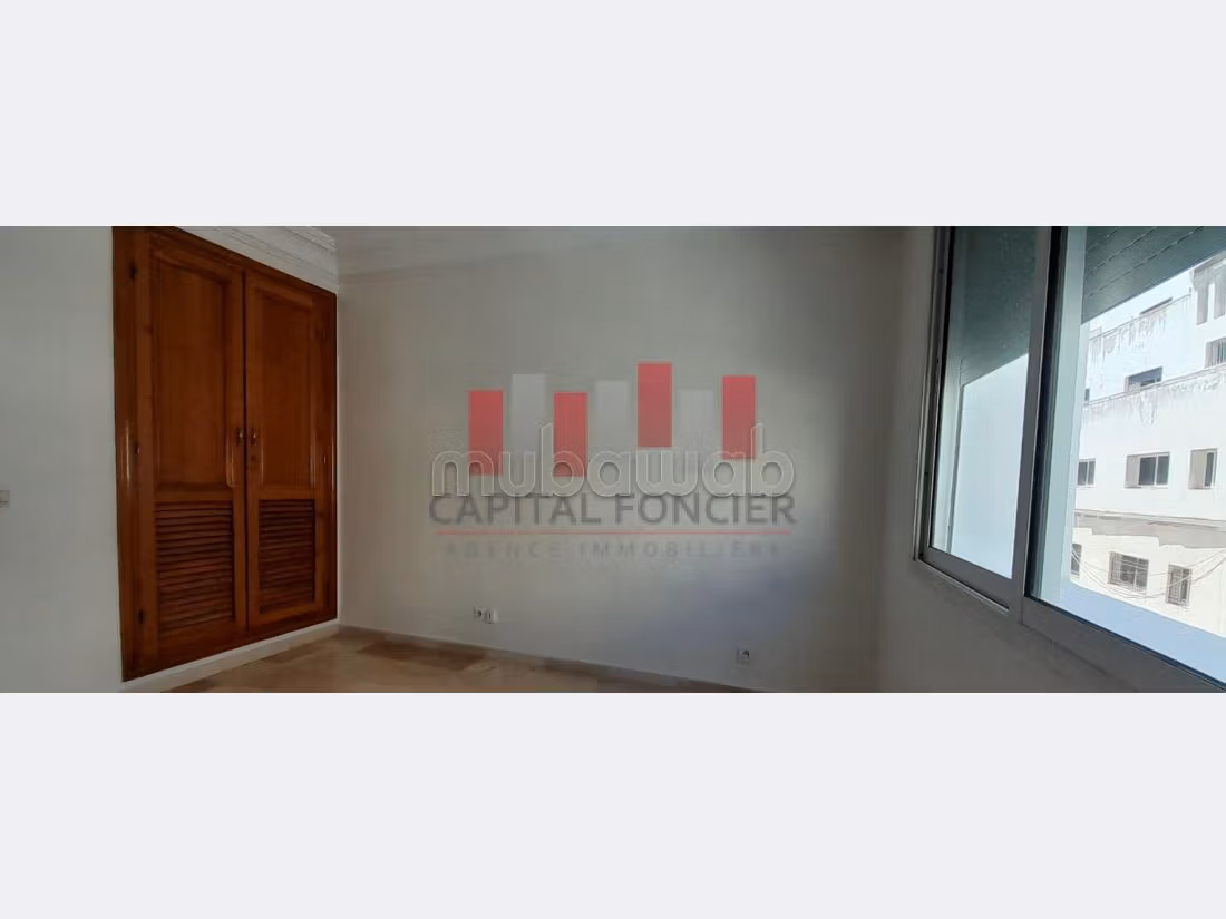 Appartement à louer à Racine. 
3 chambres agréables. 
Bien meublé — 5